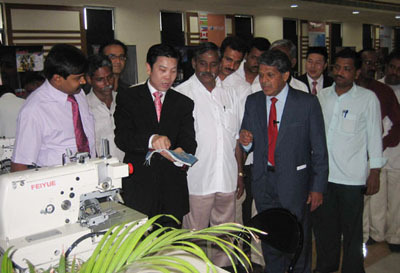 飞跃缝制设备印度专场展销会圆满落幕，创新科技引领南亚市场新潮流